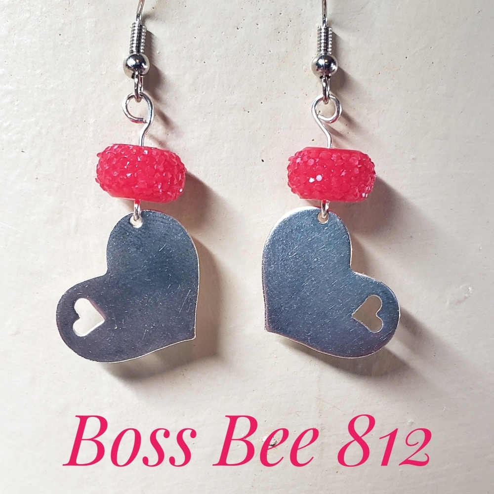 Boss Bee 812 Earrings- handmade